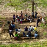 Aula all'aperto in Valle Botto - Foto F. Chiaretta
